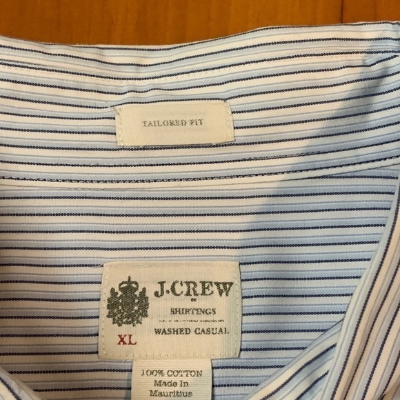 J. Crew Button Down Shirt L/S
“Washed Casual” XL - Picture 5 of 5